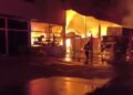 Bomberos de Galapa y Barranquilla sofocaron incendio de gran magnitud en Parque Industrial Ferrari Park