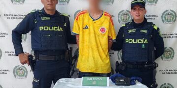 Capturan a hombre con base de coca y aprehenden a un adolescente con motocicleta hurtada en Sabanagrande