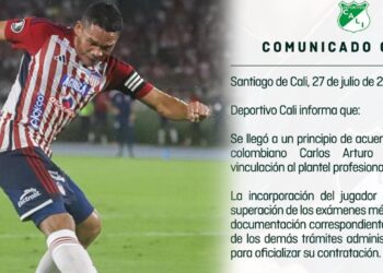 Deportivo Cali confirma principio de acuerdo con Carlos Bacca