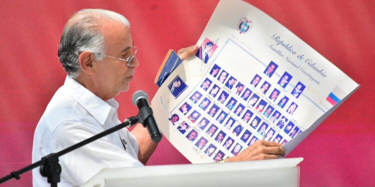 En conmemoración de 35 años de la Constitución de 1991, gobernador Verano convocó al Gran Referendo por las Regiones