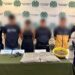 Golpe al microtráfico en Barranquilla: cuatro capturados y armas incautadas en La Luz