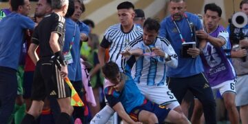 La Fifa abrió procedimiento contra Argentina y Gavi por incidentes en la final