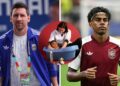 La imagen de Messi y Lamine Yamal que volvió a hacerse viral casi 20 años después