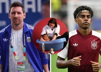 La imagen de Messi y Lamine Yamal que volvió a hacerse viral casi 20 años después