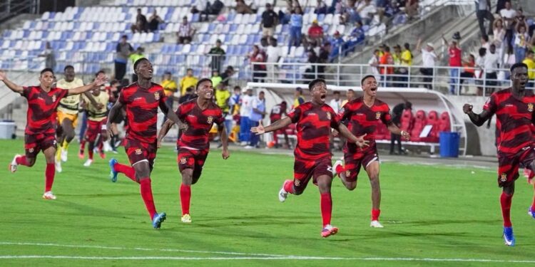 Los pelaos del Barranquilla FC le dieron un baño de humildad al Junior