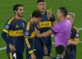 Paredes y Roldán, cruce verbal y empujones en el partido O'Higgins vs. Boca