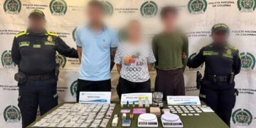 Policía captura a tres presuntos integrantes de los Costeños y desarticula centro de producción de tussi en Barranquilla