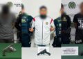 Policía evita posibles hechos violentos tras incautar tres armas ilegales en Soledad: hubo tres capturados