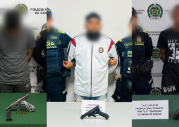 Policía evita posibles hechos violentos tras incautar tres armas ilegales en Soledad: hubo tres capturados