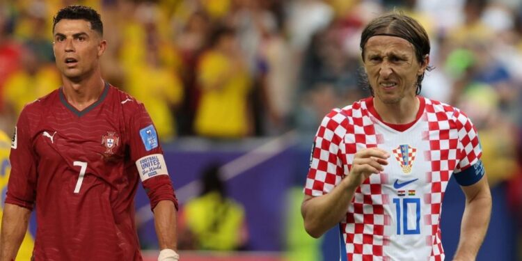 Portugal vs. Croacia, con el reencuentro de Cristiano Ronaldo y Modric