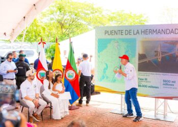Puente de la Hermandad, uno de los compromisos de integración regional entre Verano y De la Espriella