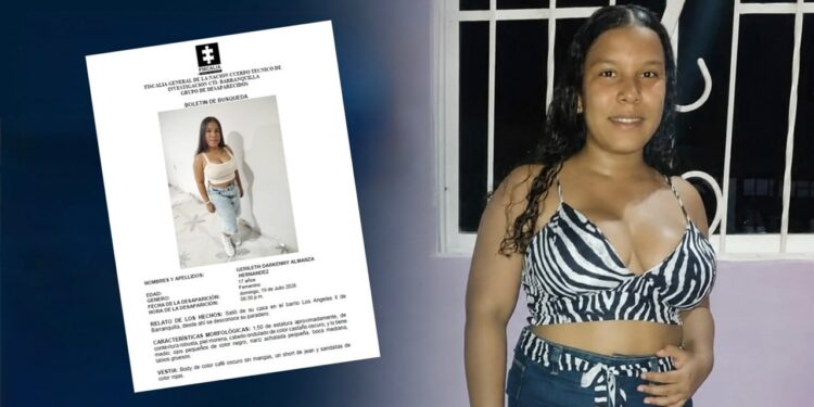 "Salió de la casa a comer un helado": reportan desaparición de adolescente en Los Ángeles II, Barranquilla