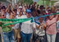 Soledad avanza con la construcción de los primeros 500 metros cuadrados de pavimento en el barrio Villa del Carmen