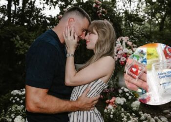 Subastan basura de la boda de Taylor Swift y Travis Kelce en Nueva York