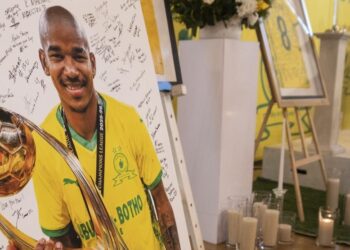 Sudáfrica despidió a Jayden Adams, futbolista fallecido tras jugar el Mundial