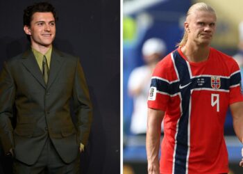 Tom Holland contó cómo el futbolista Haaland dejó su mensaje en visto