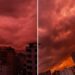 Video | El cielo rojo sorprendió a Venezuela tras los recientes terremotos
