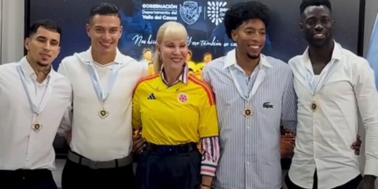 Video | Gobernación del Valle condecoró a cuatro integrantes de la Selección Colombia