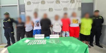 Caen ocho presuntos integrantes del Combo de la 14, en La Luz: los señalan de utilizar menores para vender drogas