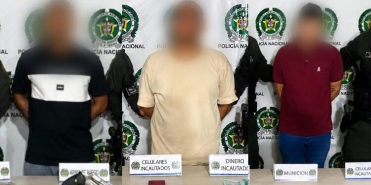 Cayeron tres presuntos extorsionistas en Barranquilla y Puerto Colombia: esto les incautaron