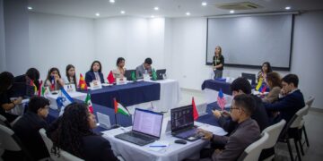 Cerca de 400 estudiantes debaten los problemas del mundo en Modelo de Naciones Unidas liderado desde Soledad