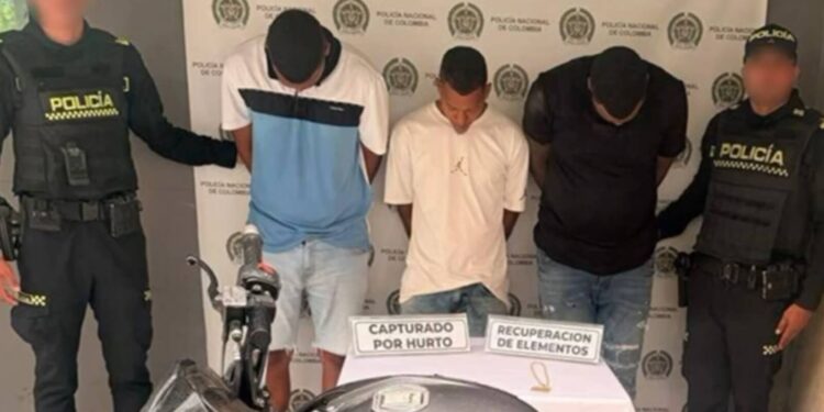 Cinco capturados por presuntos ‘raponazos’ a turistas extranjeros en zonas turísticas de Cartagena