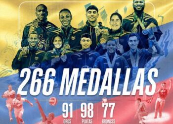 De La Espriella celebra el segundo lugar de Colombia en los Centroamericanos