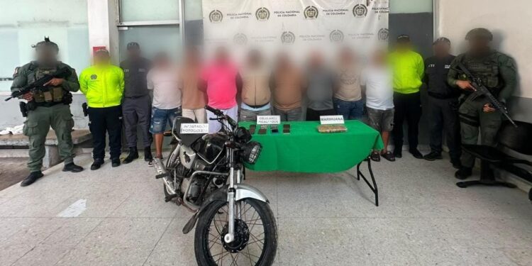 Desarticulados los Plumillas: caen 8 hombres señalados de robar 24 motos en el área metropolitana de Barranquilla