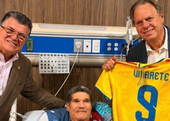 Eduardo Vilarete recibió la visita de presidentes de la FCF y la Dimayor