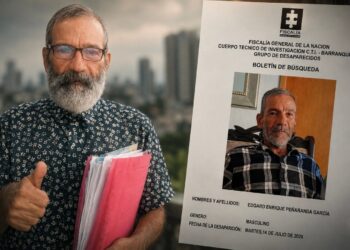 El profe Édgar sigue desaparecido en Barranquilla: hoy es su cumpleaños número 66