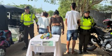 Golpe al narcotráfico en vías del Atlántico: capturan a tres personas con más de un kilo de cocaína oculto en una cobija de bebé