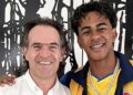 Lamine Yamal se puso la camiseta de Colombia en la Feria de las Flores