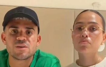 Luis Díaz y su esposa recolectan ayudas para afectados por el terremoto