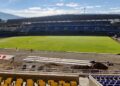 Muros del estadio de fútbol de Pereira, al borde del colapso tras terremoto