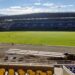 Muros del estadio de fútbol de Pereira, al borde del colapso tras terremoto