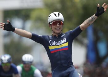 Nicolás Gómez conquistó oro para Colombia en el ciclismo de ruta