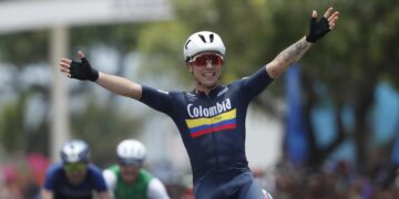 Nicolás Gómez conquistó oro para Colombia en el ciclismo de ruta