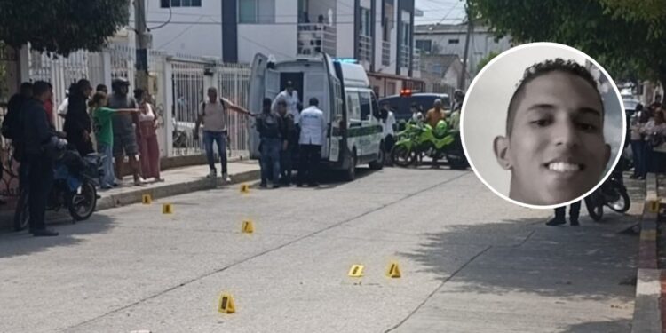 Persecución sicarial deja un motociclista asesinado en plena vía pública del barrio El Valle, en Barranquilla