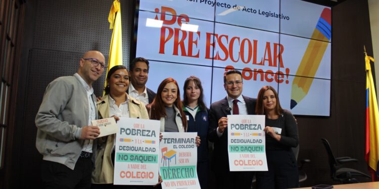 Radican Proyecto de Acto Legislativo para ampliar la edad de escolaridad obligatoria en Colombia