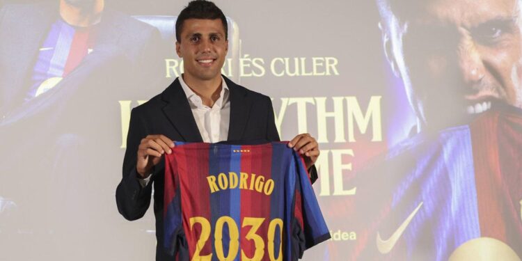 Rodri asegura que fichar por el Barcelona era su "primera opción"