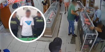 Sicario que irrumpió en sector comercial de Fedecafé usó silenciador para asesinar a comerciante de celulares