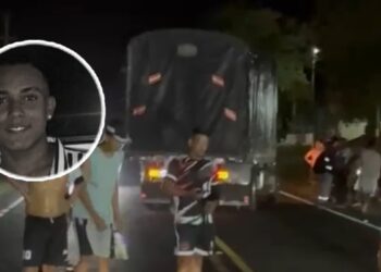 Tragedia en Sabanalarga: un joven muerto y otro herido tras brutal choque de moto con un camión en la Cordialidad