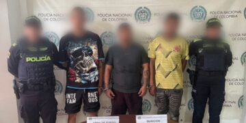Tres presuntos Costeños cayeron con armas de fuego en operativo policial en Malambo: "Registran anotaciones"