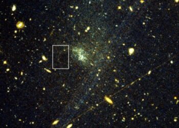 Un rastro cósmico minúsculo lleva a los astrónomos a un descubrimiento en otra galaxia