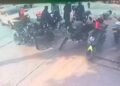 ¡Impactante! Camioneta se habría quedado sin frenos y embistió varias motocicletas en Cartagena