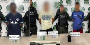 Caen tres presuntos extorsionistas: los investigan por amenazar a comerciantes en Barranquilla y Puerto Colombia